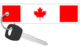 Canada Flag - Motorcycle Keychain