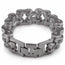 Motorcycle Chain Bracelet - Steel Finish