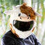 Motorcycle Helmet Cover - Cow