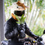 Motorcycle Helmet Cover - Cow
