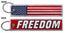 DO IT WITH DAN - Freedom/US Flag Keychain