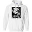 Rider Hoodie White Small Medium Large X-Large XX-Large XXX-Large 4XL 5XL 6XL