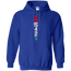 Motorcycle Shift Pattern Hoodie Blue Small Medium Large X-Large XX-Large XXX-Large 4XL 5XL 6XL