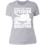 I'M NOT SPEEDING LADIES T-SHIRT Heather Grey X-Small S M L XL 2XL 3XL