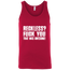 Reckless? Tank Top Red X-Small S M L XL 2XL