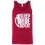 Sleep Ride Repeat Tank Top Red X-Small S M L XL 2XL