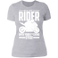 SAVE A RIDER LADIES T-SHIRT Heather Grey X-Small S M L XL 2XL 3XL