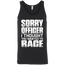 Sorry Officer Tank Top Black X-Small S M L XL 2XL