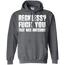 Reckless? Hoodie Grey Small Medium Large X-Large XX-Large XXX-Large 4XL 5XL 6XL