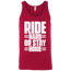 Ride Hard Tank Top Red X-Small S M L XL 2XL