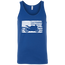 US Sportbike Rider Tank Top Blue X-Small S M L XL 2XL