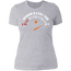 FREEDOM IS A FULL TANK LADIES T-SHIRT Heather Grey X-Small S M L XL 2XL 3XL