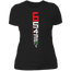 MOTORCYCLE SHIFT PATTERN LADIES T-SHIRT Black X-Small S M L XL 2XL 3XL