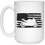 US Rider - Motorcycle Mug White