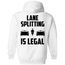 Lane Splitting is Legal Hoodie White Small Medium Large X-Large XX-Large XXX-Large 4XL 5XL 6XL