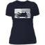 US SPORTBIKE RIDER LADIES T-SHIRT Midnight Navy X-Small S M L XL 2XL 3XL