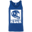 Rider Tank Top Blue X-Small S M L XL 2XL