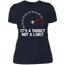 IT'S A TARGET NOT A LIMIT LADIES T-SHIRT Midnight Navy X-Small S M L XL 2XL 3XL