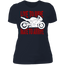 LIVE TO RIDE LADIES T-SHIRT Midnight Navy X-Small S M L XL 2XL 3XL