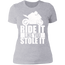 LIKE YOU STOLE IT LADIES T-SHIRT Heather Grey X-Small S M L XL 2XL 3XL