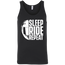 Sleep Ride Repeat Tank Top Black X-Small S M L XL 2XL