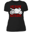 LIVE TO RIDE LADIES T-SHIRT Black X-Small S M L XL 2XL 3XL