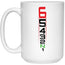 Shift Pattern - Motorcycle Mug White
