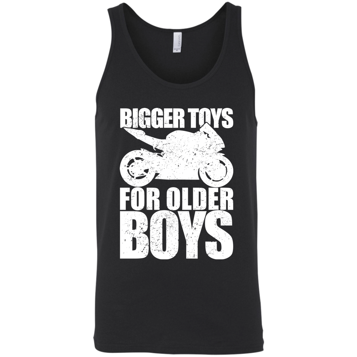 Bigger Toys for Older Boys Tank Top Black X-Small S M L XL 2XL