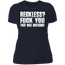 RECKLESS? LADIES T-SHIRT Midnight Navy X-Small S M L XL 2XL 3XL