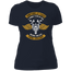 THINK STRAIGHT LADIES T-SHIRT Midnight Navy X-Small S M L XL 2XL 3XL