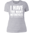 I HAVE TOO MANY MOTORCYCLES LADIES T-SHIRT Heather Grey X-Small S M L XL 2XL 3XL