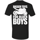 BIGGER TOYS FOR OLDER BOYS T-SHIRT Black X-Small S M L XL 2XL 3XL 4XL 