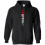 Motorcycle Shift Pattern Hoodie Black Small Medium Large X-Large XX-Large XXX-Large 4XL 5XL 6XL