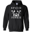 Speed Junkie Hoodie Black Small Medium Large X-Large XX-Large XXX-Large 4XL 5XL 6XL