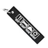 Eat Sleep Ride Repeat - Motorcycle Keychain