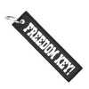 FREEDOM KEY! - Black Motorcycle Keychain