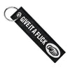 Give It A Flick - Motorcycle Keychain