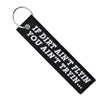 You Ain't Tryin - Dirt Bike Keychain