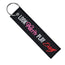 Look Pretty Play Dirty - Motorcycle Keychain