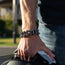 Motorcycle Chain Bracelet - Weathered Finish