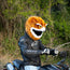 Motorcycle Helmet Cover - Angry Teddy