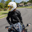 Motorcycle Helmet Cover - Eagle