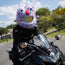 Motorcycle Helmet Cover - Red, White and Blue