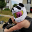 Motorcycle Helmet Cover - Panda