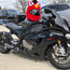 Motorcycle Helmet Cover - Red