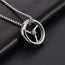 Motorcycle Necklace - Wheel