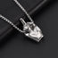 Motorcycle Necklace - Rider Middle Finger