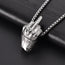 Motorcycle Necklace - Rider Middle Finger