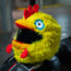 Motorcycle Helmet Cover - Chicken