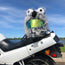 Motorcycle Helmet Cover - Grey